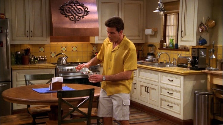 two and a half men kitchen