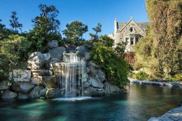grotto at playboy mansion