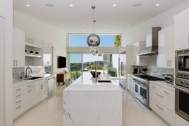 kitchen of Luxury home for sale in Beverly Hills, CA