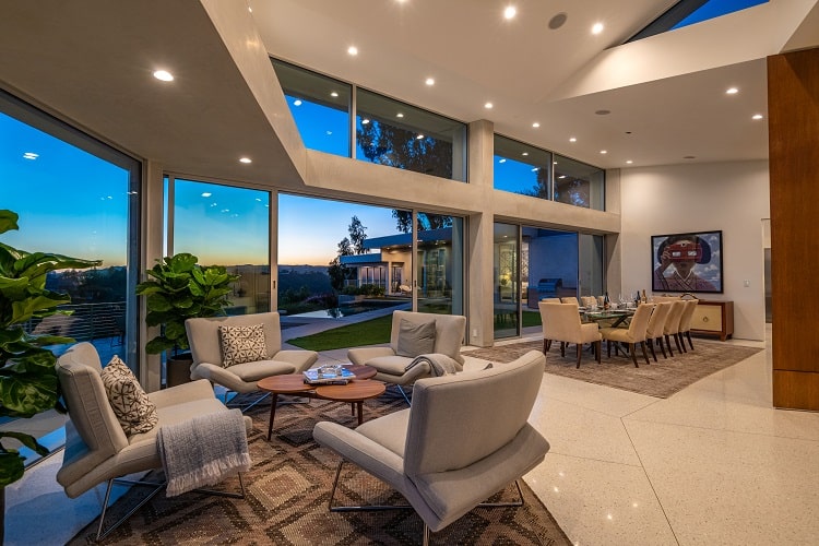 living area of a Luxury home for sale in Beverly Hills