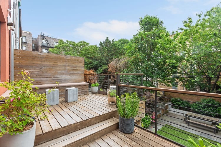 Restored townhouse in Bed-Stuy, Brooklyn NY