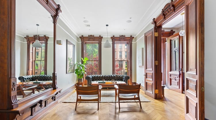 restored townhouse in bed-stuy brooklyn