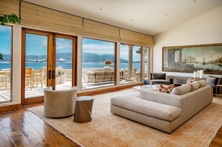 Luxury coastline home for sale in Pebble Beach, CA