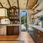 morgan brown's exquisite kitchen with a La Cornue range