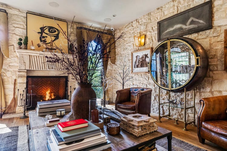 Morgan Brown's exquisite home in West Hollywood.