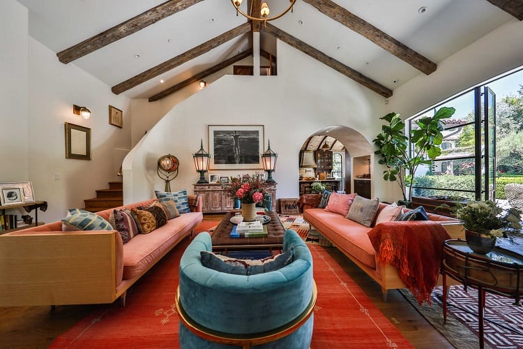 Morgan Brown's exquisite home in West Hollywood.