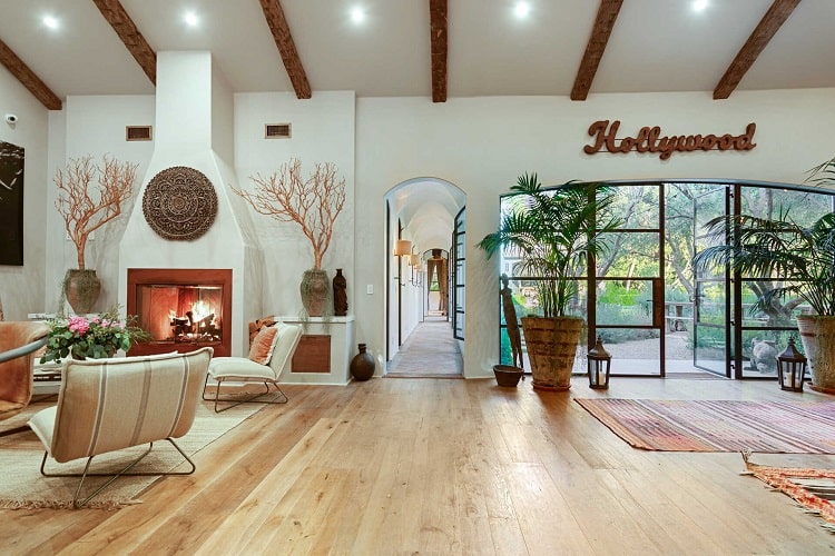 Morgan Brown's exquisite home in West Hollywood.