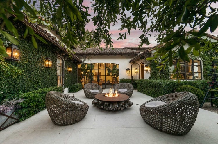 Morgan Brown's exquisite home in West Hollywood. 