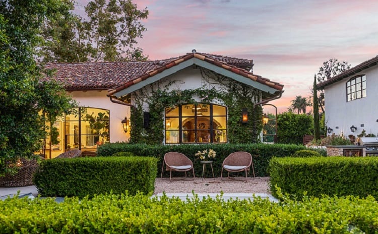 Morgan Brown's exquisite home in West Hollywood. 