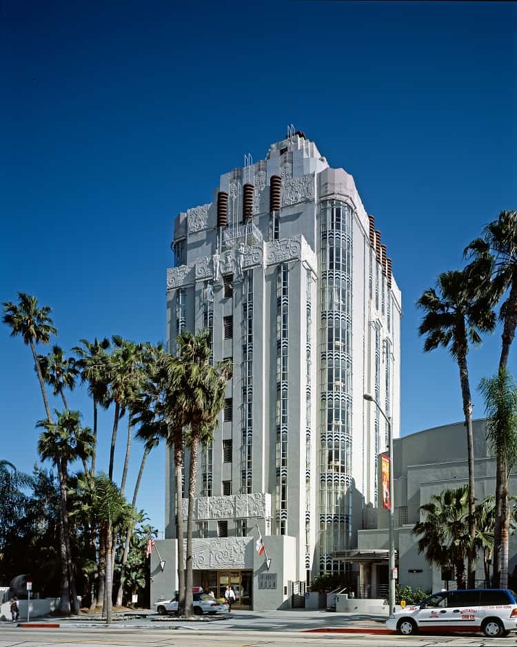 sunset tower hotel, the real life lux building 