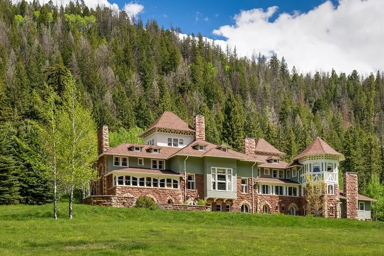 Redstone Castle in Colorado. 