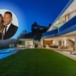 Chrissy Teigen and John Legend's house at night