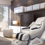 massage chair in a modern living room