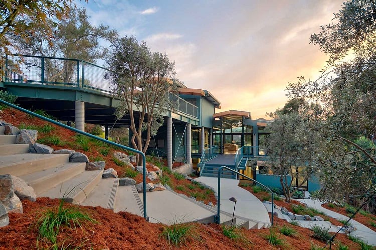 Newly-built home in Marin County, CA focuses on fire safety