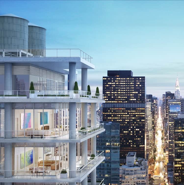 Condo tower at 200 East 59th Street, NY