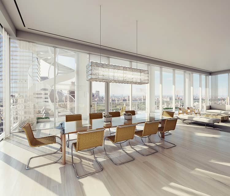 Inside Penthouse 33 at 200 East 59th Street, NY