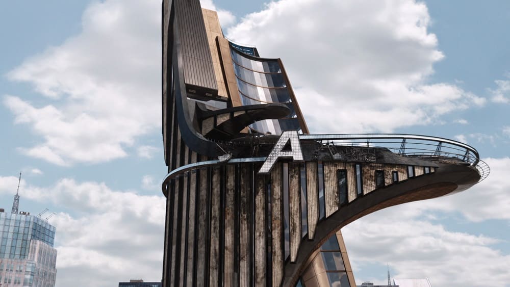 avengers tower getting destroyed in the first movie