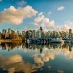 water view of the city of vancouver, bc