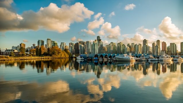 water view of the city of vancouver, bc