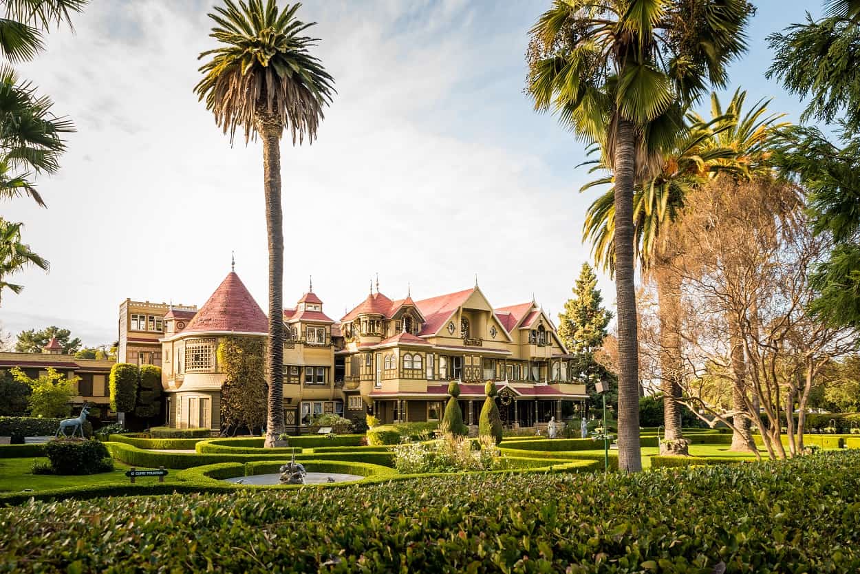 the Winchester Mystery House in San Jose, California