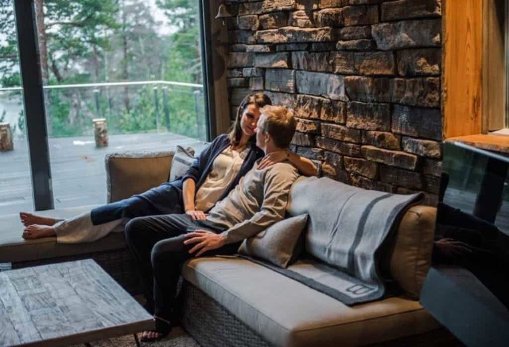 Kimi Räikkönen and wife Mintuu in their mansion in Baar, Switzerland