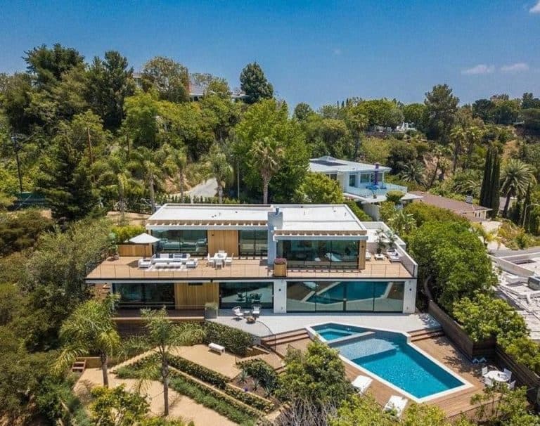 Daniel Ricciardo's home in Los Angeles