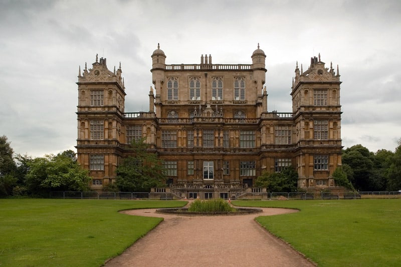 The rebuilt Wayne Manor - Nottingham's Wollaton Hall.