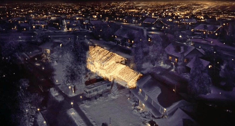 The bright house in National Lampoon's Christmas Vacation