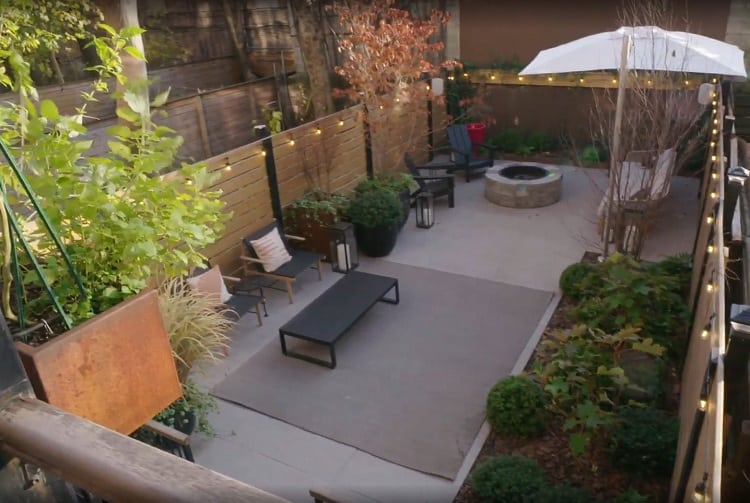 babish's backyard patio