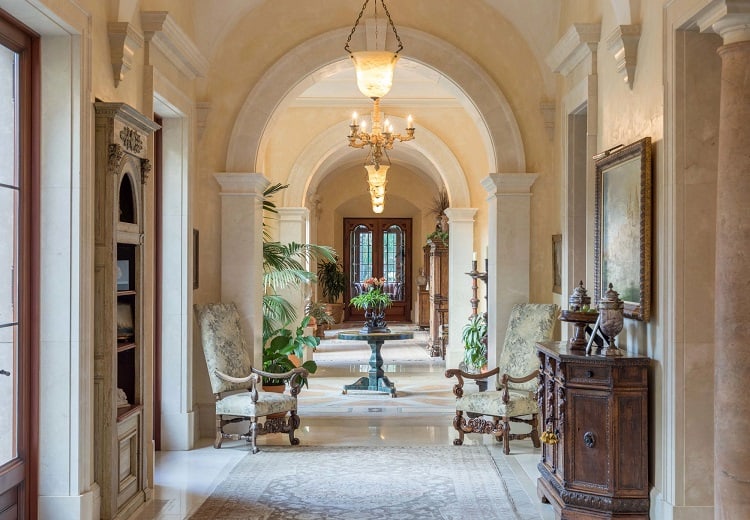 inside the $160 million villa firenze in beverly park 