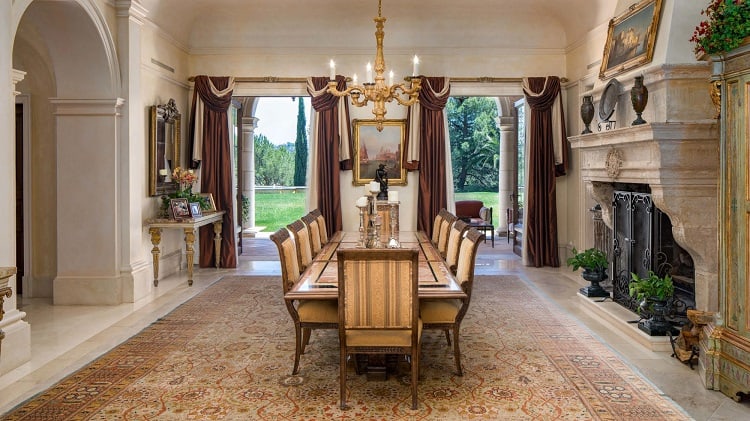 inside the $160 million villa firenze in beverly park