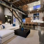 beautiful industrial style modern loft