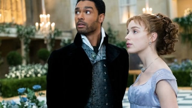 the house of the duke and dutchess of hastings in bridgerton series, netflix