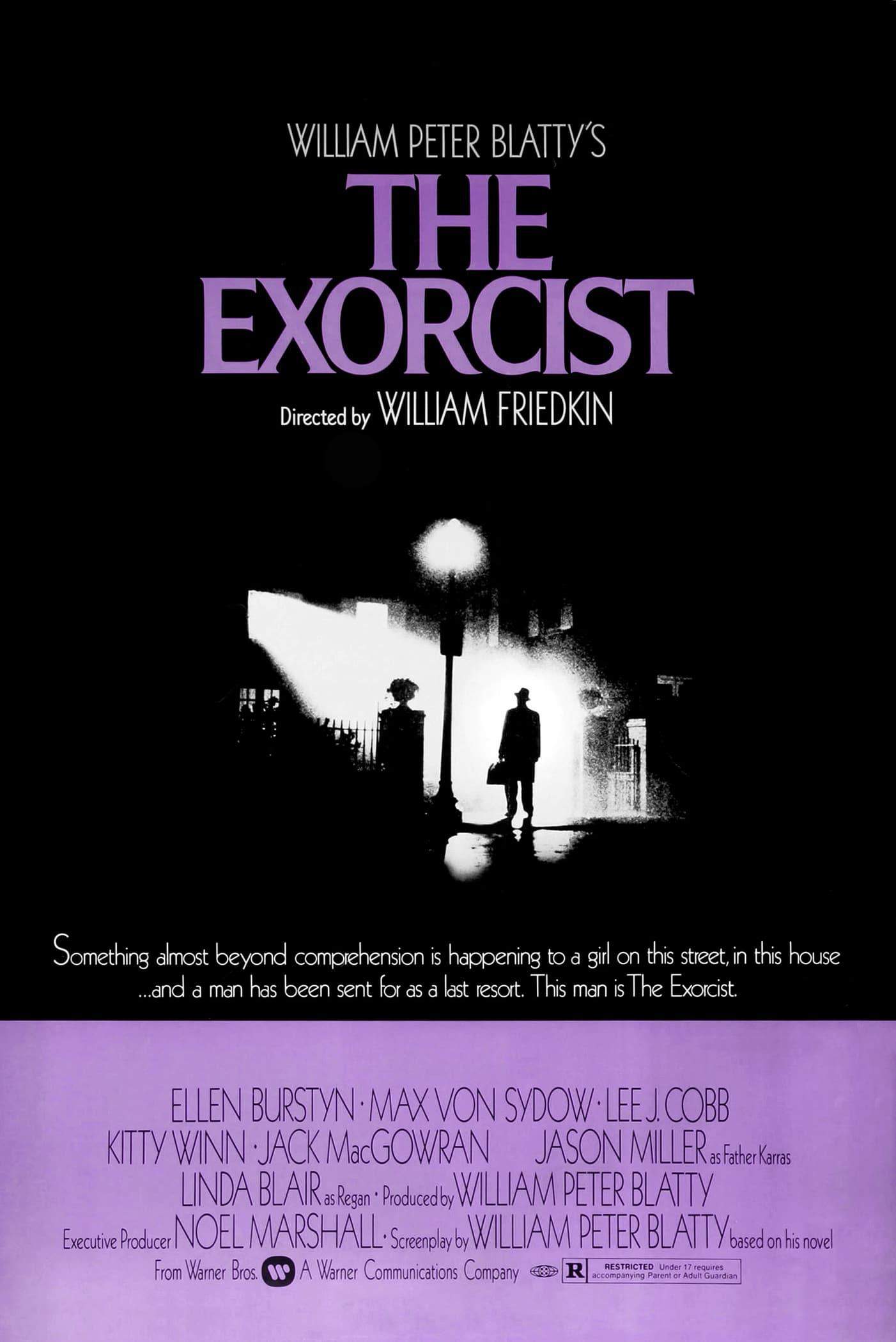 poster for the movie The Exorcist