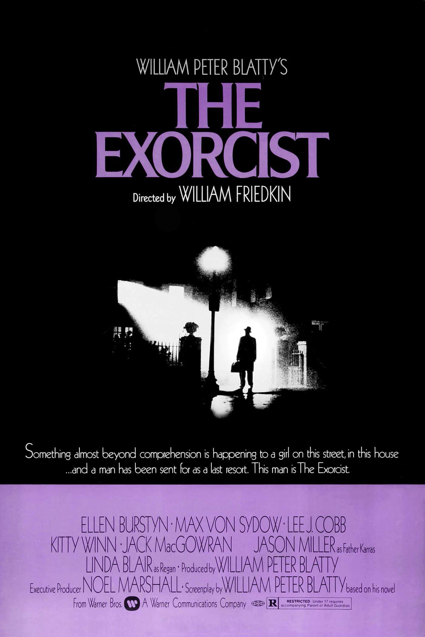 poster for the movie The Exorcist 