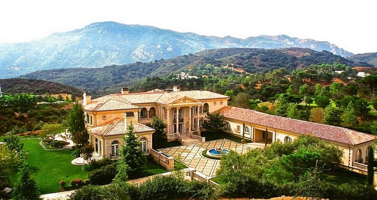 Britney Spears' house in Thousand Oaks, Calif. 