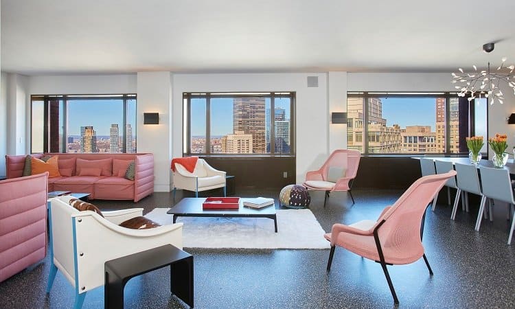 luxury apartment above lincoln center, in New York 