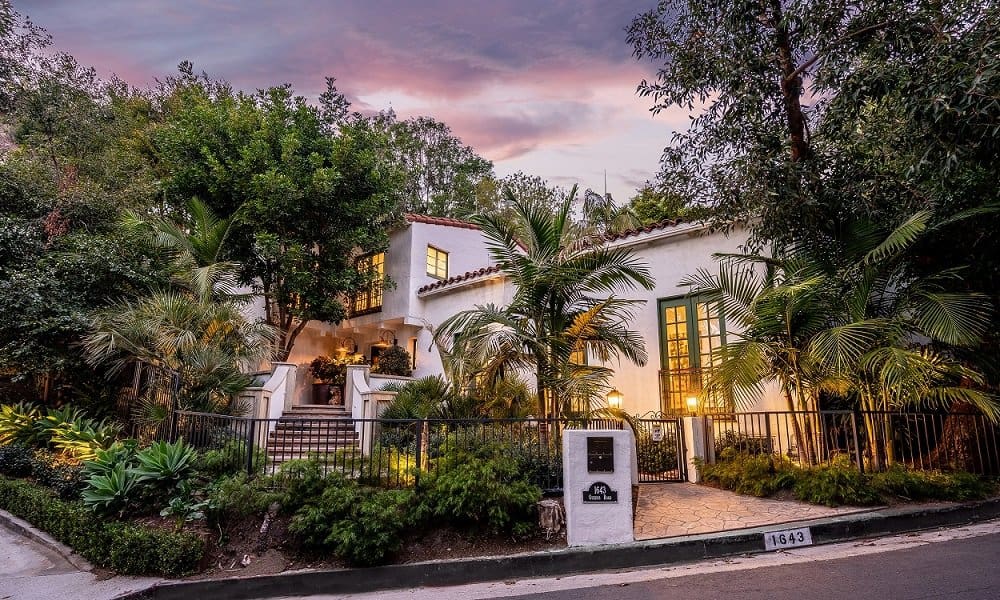 modernized spanish villa for sale above the sunset strip in los angeles