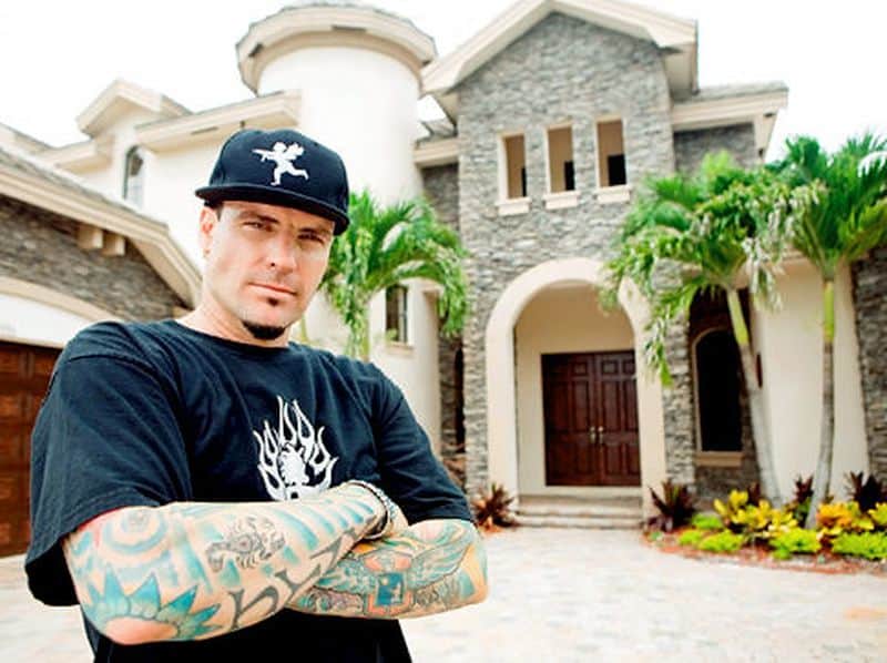 Vanilla Ice is now a prolific celebrity house flipper, and even has a TV show where he showcases his latest real estate projects. Image credit: DIY Network