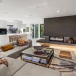 inside a modern luxury home for sale in venice california