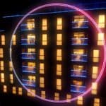 the apartment building in the circle reality tv show