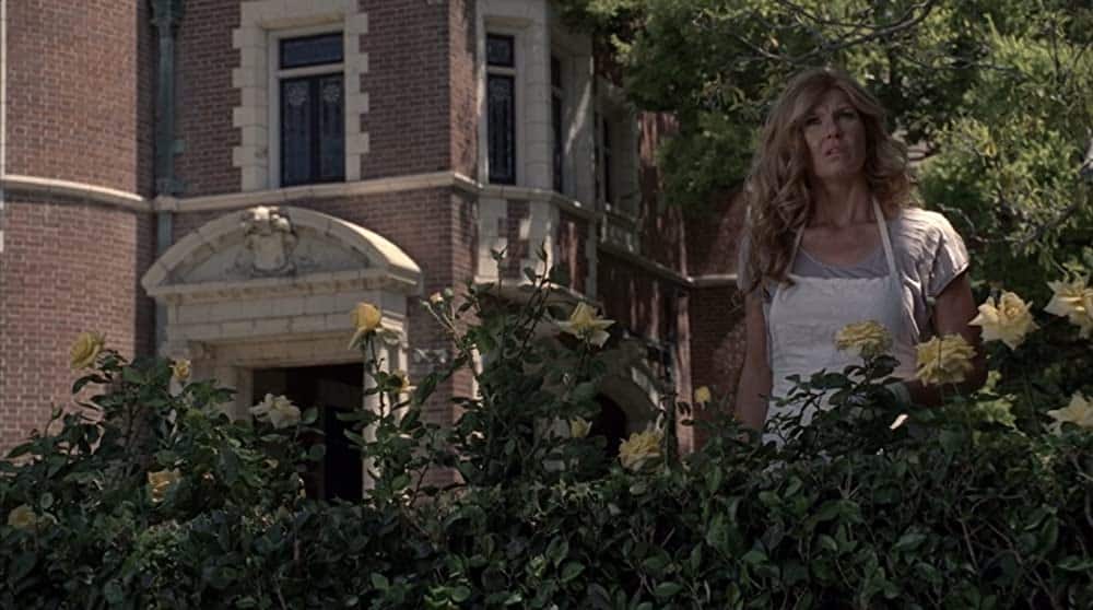 garden scene from american horror story: murder house