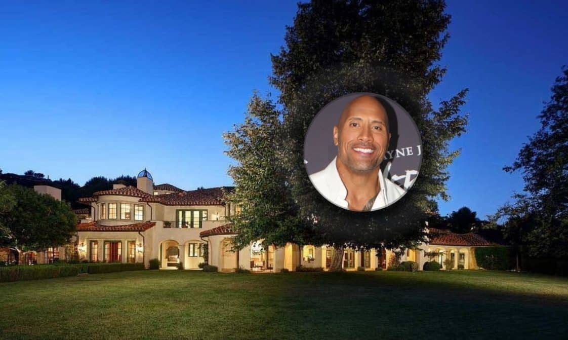 Dwayne 'The Rock' Johnson’s house is a striking 27.8M mansion