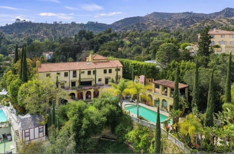 Villa Sophia is a Hollywood Darling with Old World Tuscan Charm