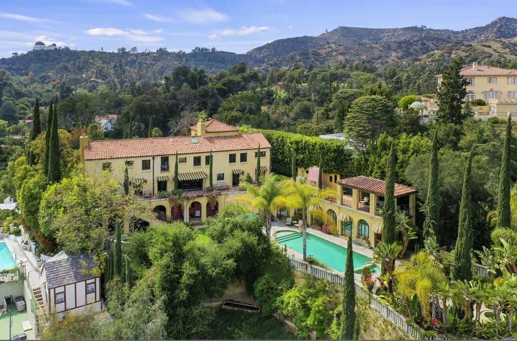 tuscan-style villa in los angeles