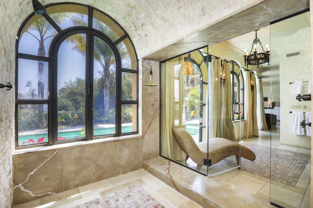 revamped interiors in a century old tuscan villa