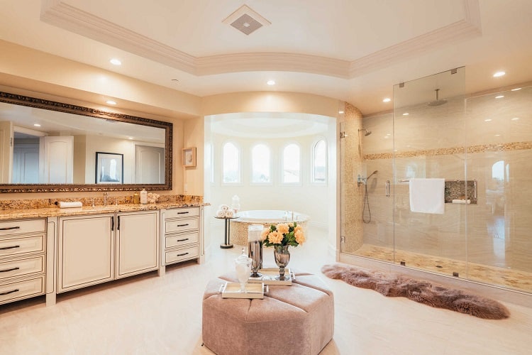 Each bedroom comes with its own luxury bathroom.