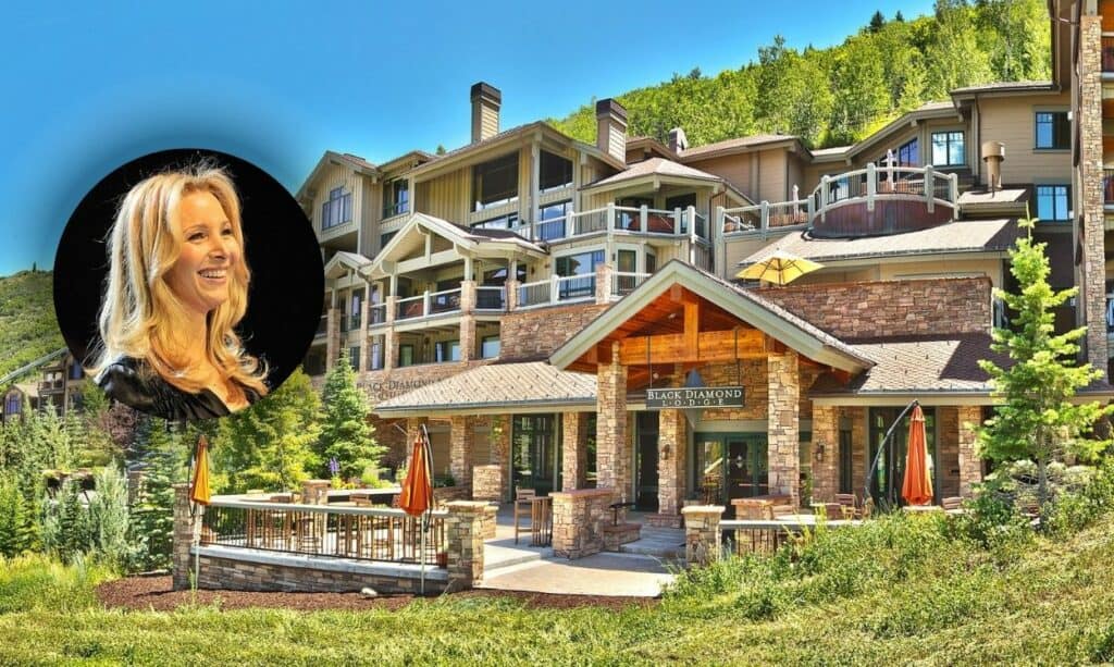 Friends actress Lisa Kudrow chalet in Utah