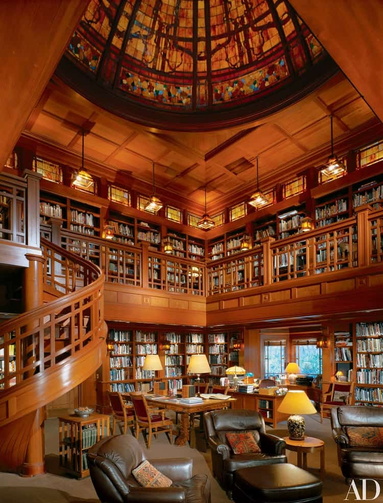 The Lucasfilm Research Library at Skywalker Ranch.