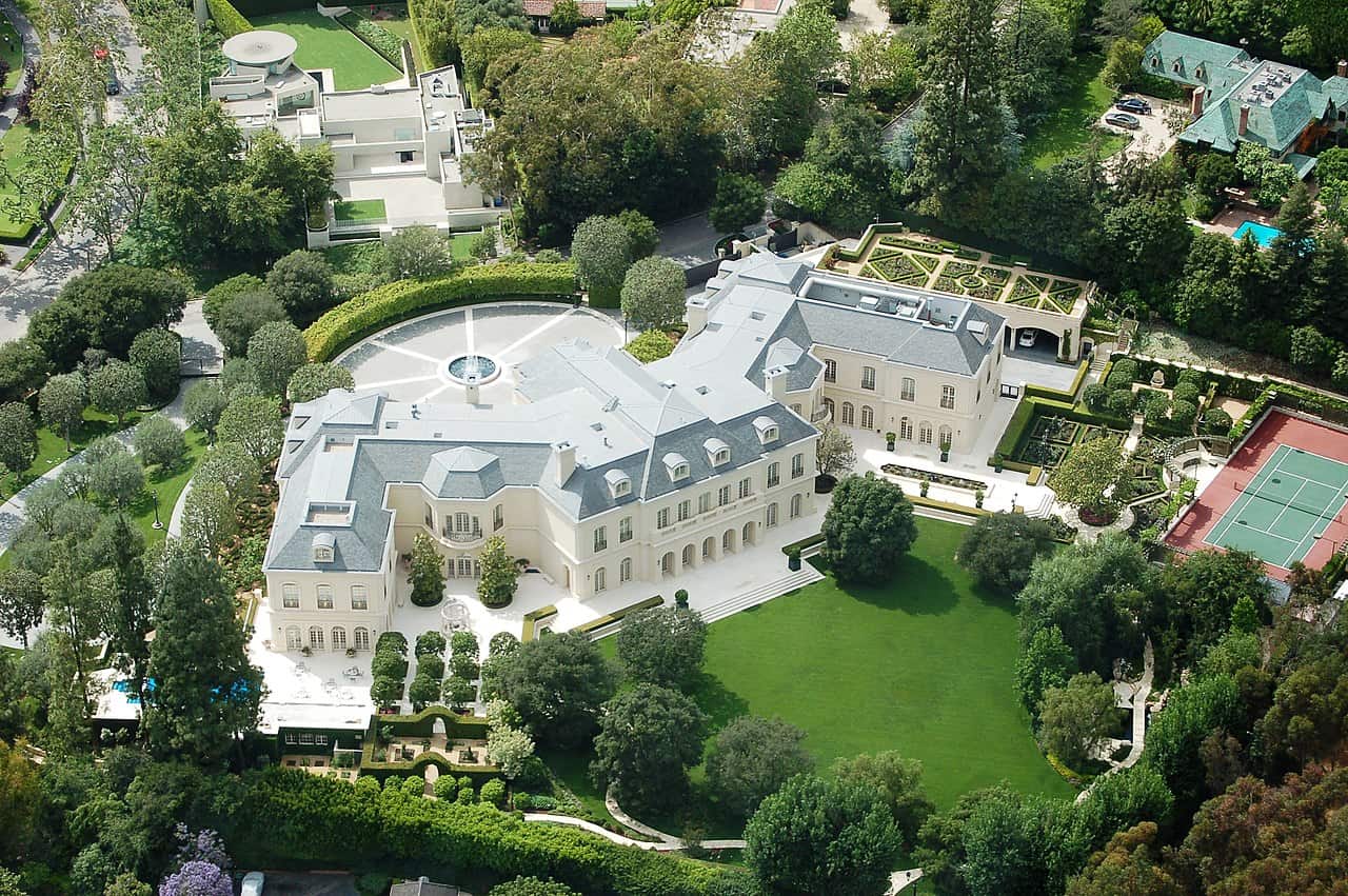 The Spelling Manor in Holmby Hills, Los Angeles